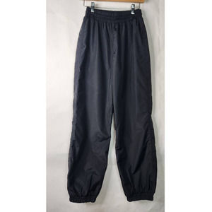 Columbia Vintage Snow Ski Pants Black Nylon Medium Snowboard Outdoor